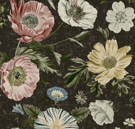main sample image of Black Vintage Poppy