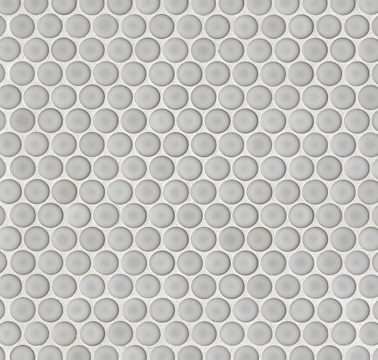 main sample image of Dove Grey 360 Penny Round Mosaic