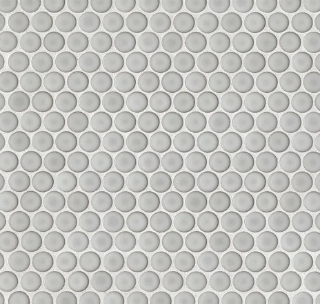 main sample image of Dove Grey 360 Penny Round Mosaic