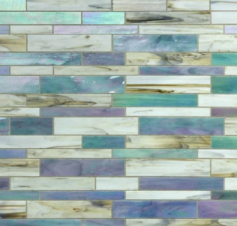 main sample image of Blue Matchstix Kismet Glass Tile