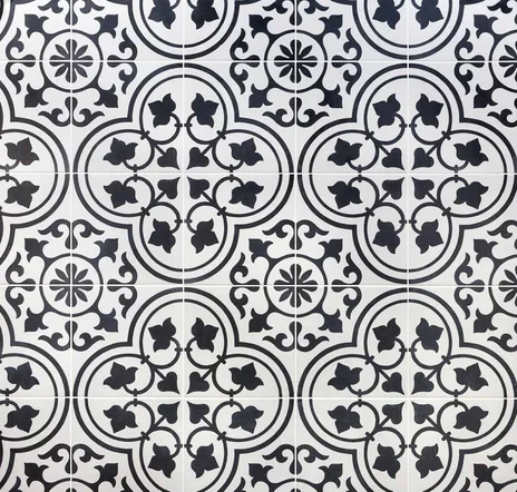 main sample image of White Cascais White Ornate Porcelain Tile