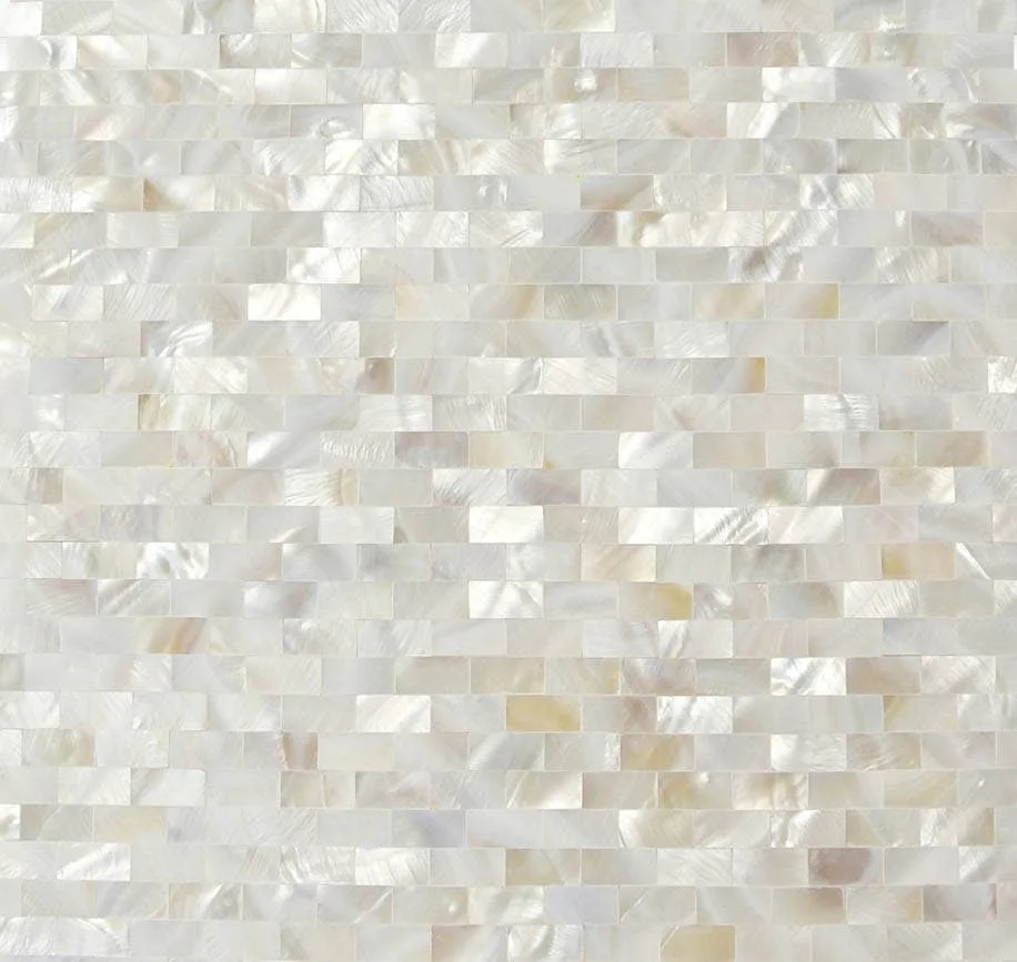 main sample image of White Pearl Serene White Pearl Tile