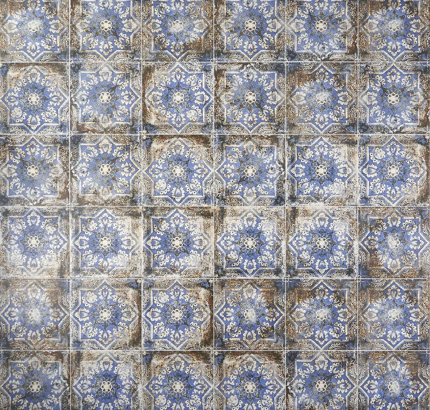 main sample image of Blue Lenox Flora Porcelain Tile