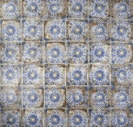 main sample image of Blue Lenox Flora Porcelain Tile