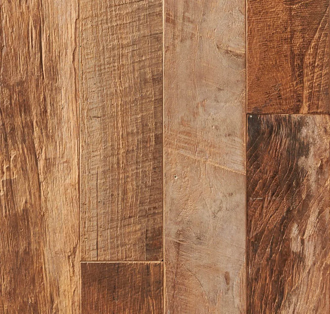 main sample image of Unfinished Reclaimed Teak Engineered Flooring - Unfinished