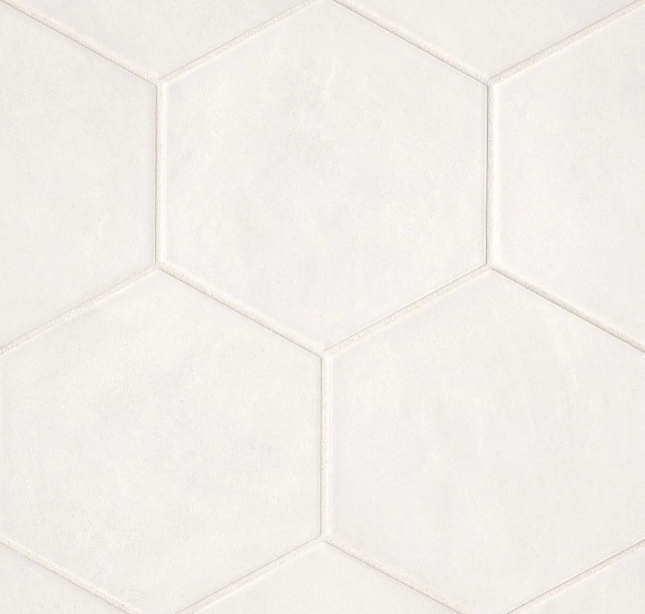 main sample image of Solid White Allora Hexagon