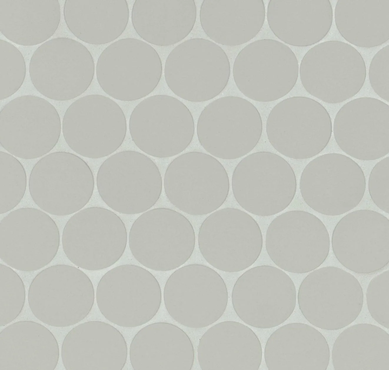 main sample image of Kumo Grey Makoto Round Mosaic