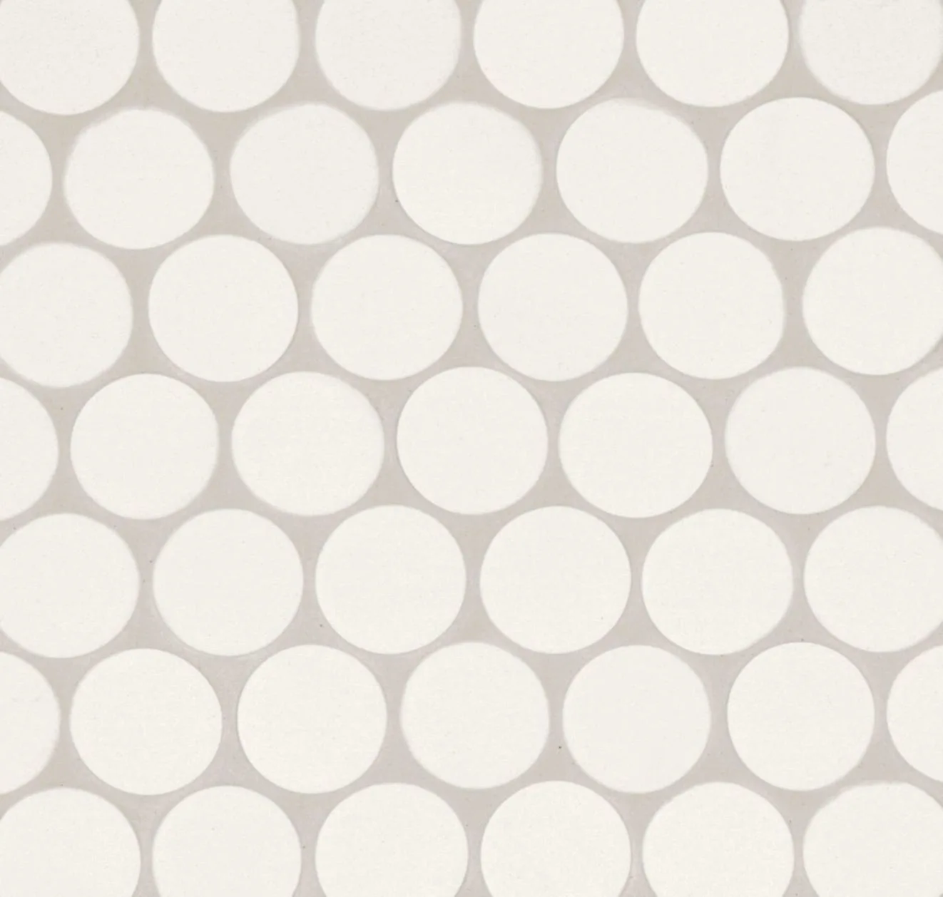 main sample image of Shoji White Makoto Round Mosaic