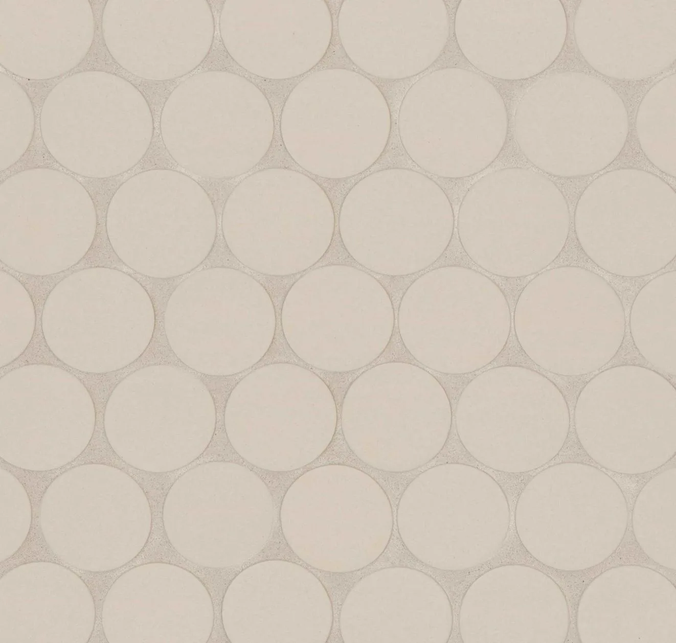 main sample image of Tatami Beige Makoto Round Mosaic