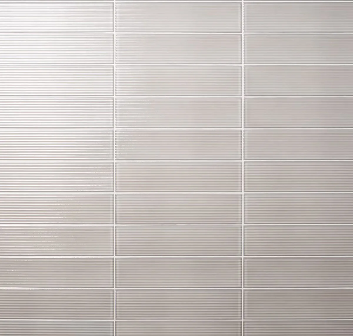 main sample image of Grigio Stacy Garcia ArtBlock Fluted Glossy Porcelain Tile