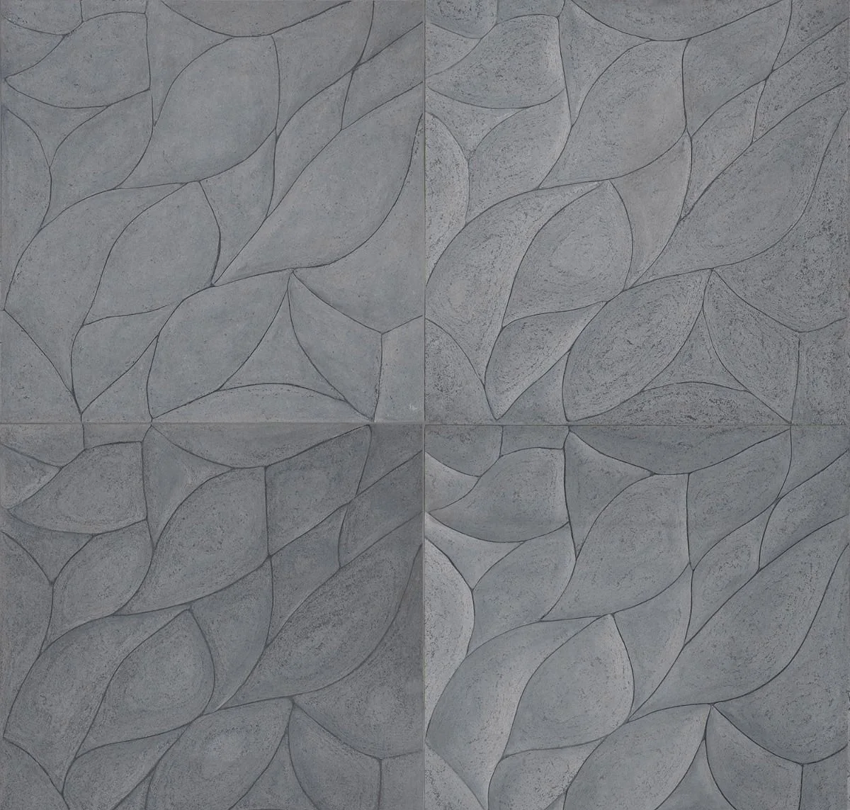 Thalia Carved Stone Rosette