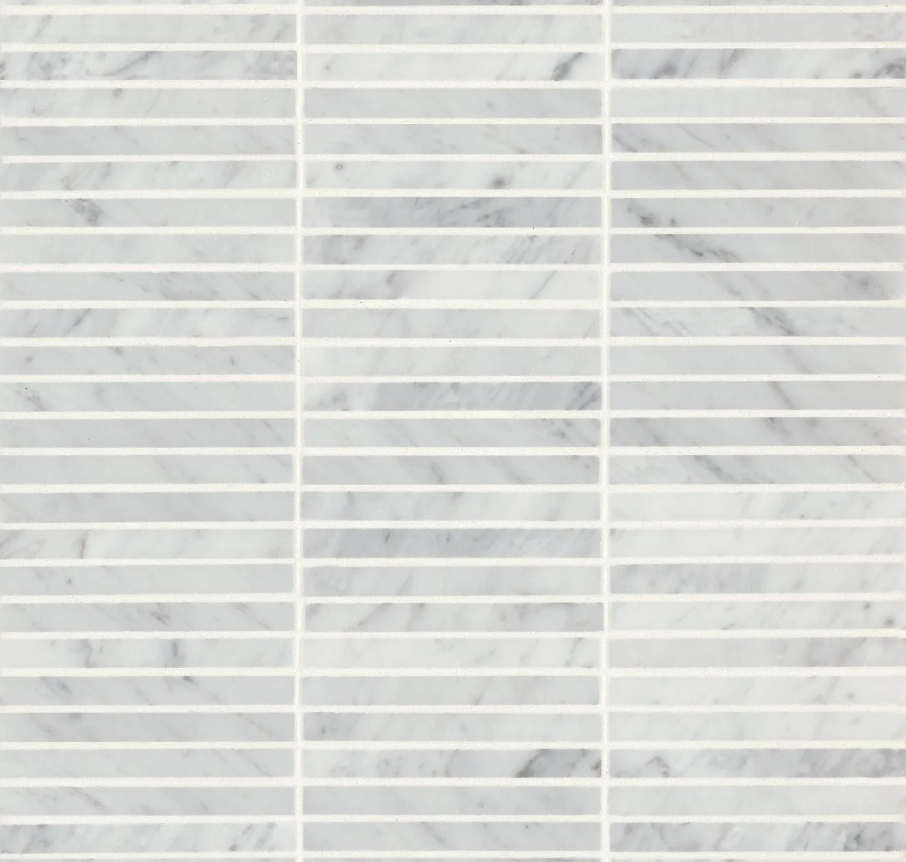 main sample image of White Cararra Monet Mosaic 3