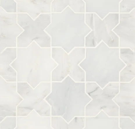 main sample image of Oriental White Monet Mosaic 6