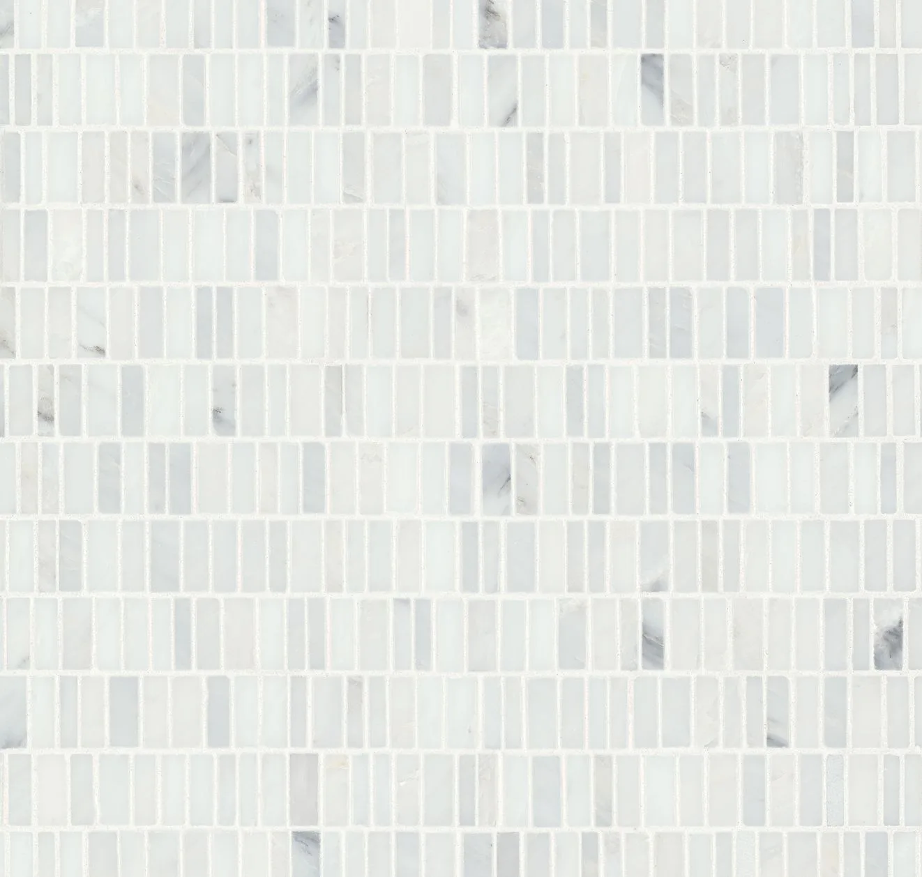 main sample image of Oriental White Monet Mosaic 7: Mini-Brick