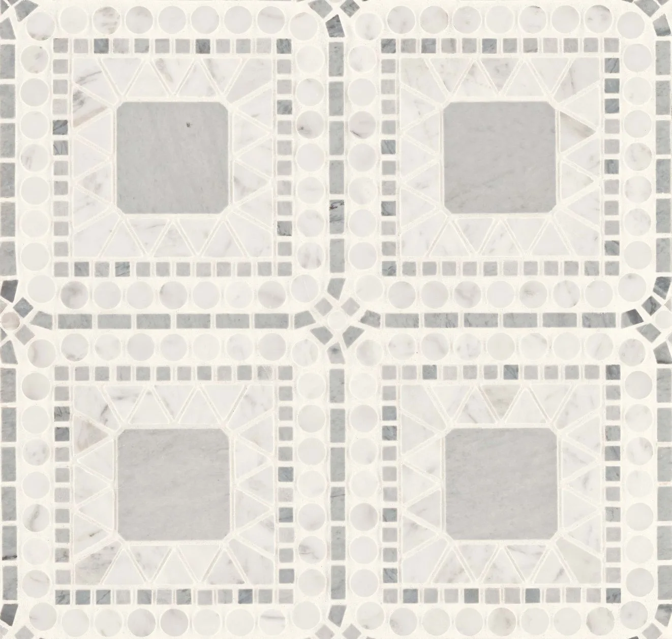 main sample image of White Cararra & Bardiglio Atrium