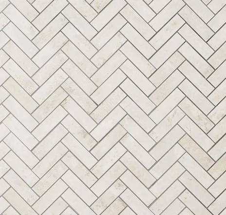main sample image of Ivory Portrait Herringbone Mosaic