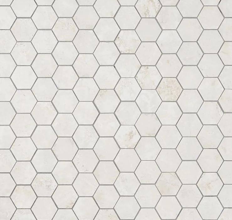 main sample image of Ivory Portrait Hexagon Mosaic