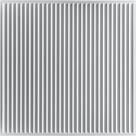 main sample image of White Polyline Ceiling Tile