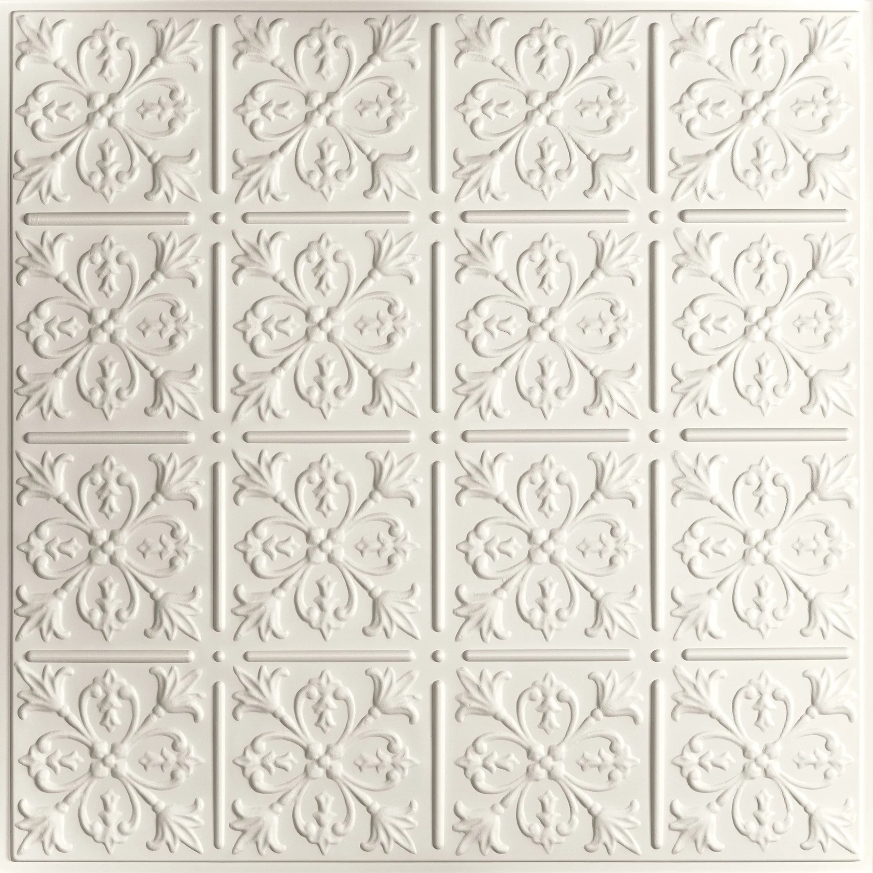 main sample image of Sand Fleur-de-lis Ceiling Tile