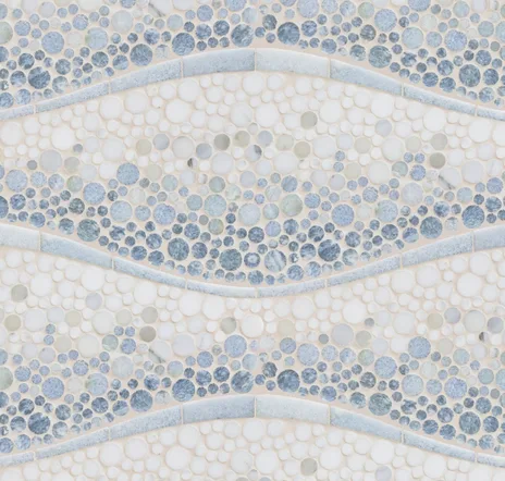 main sample image of Blue Ombre Calypso Mosaic