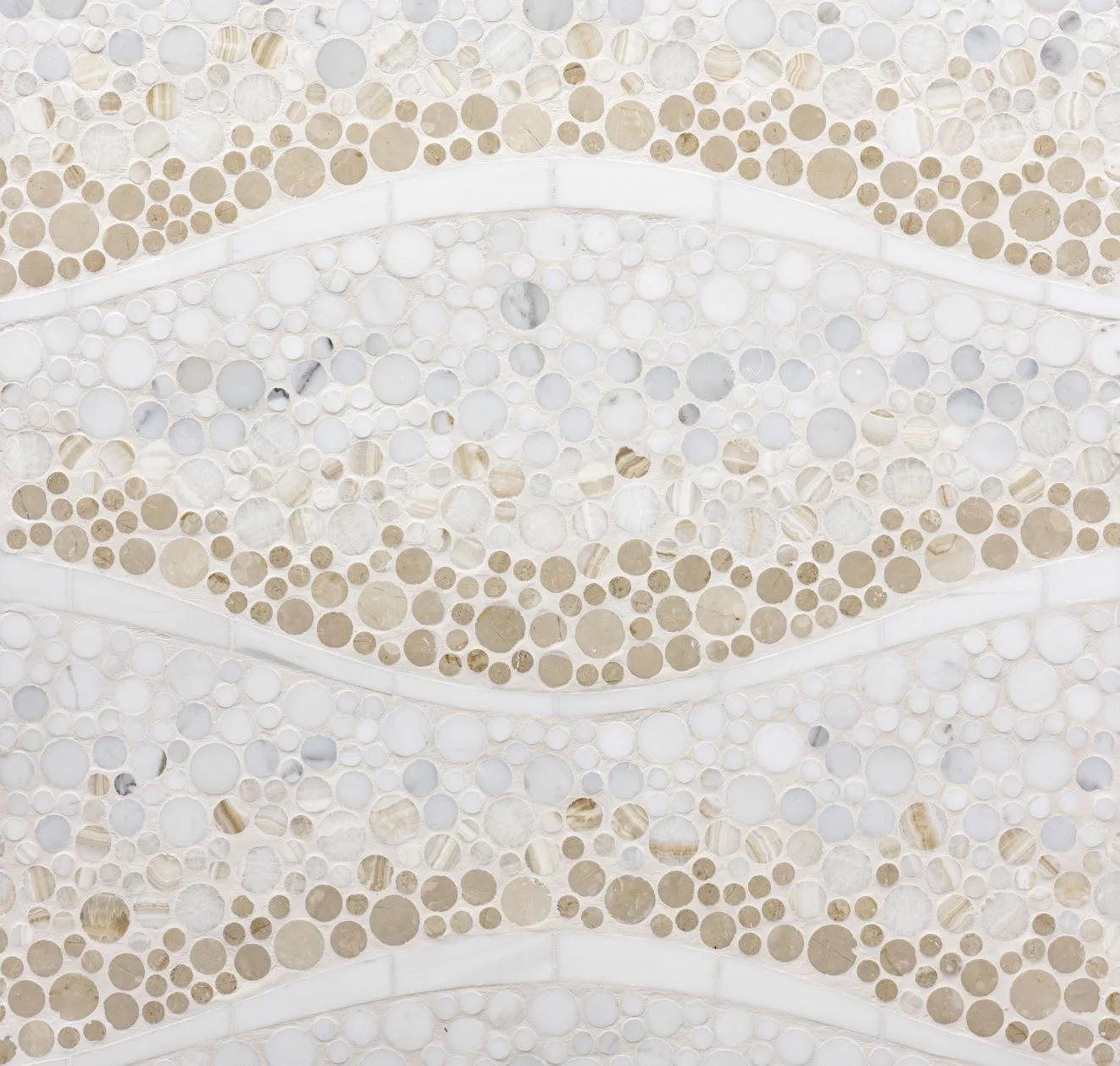 main sample image of Cream Ombre Calypso Mosaic