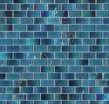 main sample image of Tropical Blue Splash Glass Tile