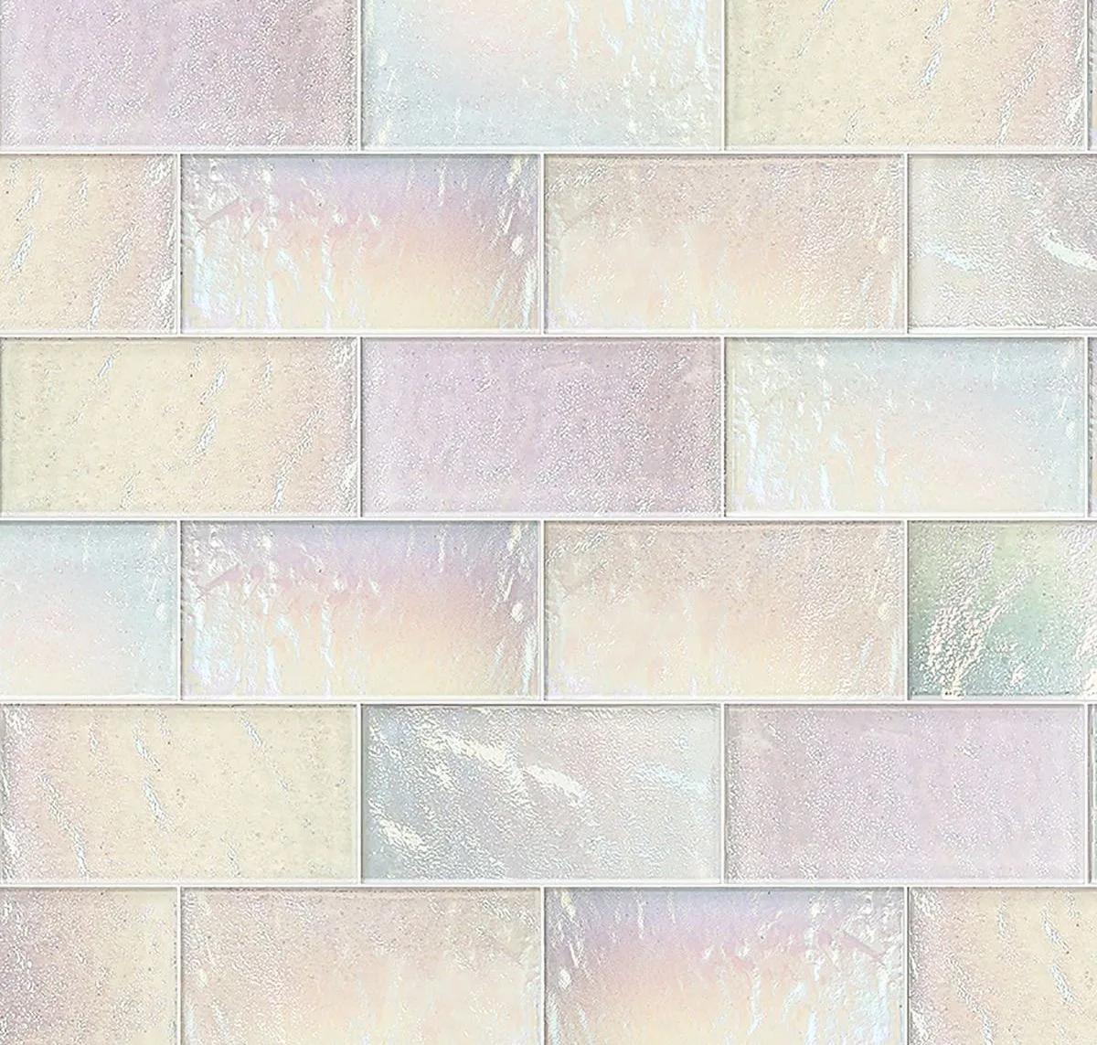 main sample image of Glacier White Splash Glass Tile