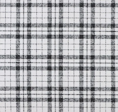 main sample image of Bardiglio Black & White Microsaic Plaid Marble Mosaic Tile