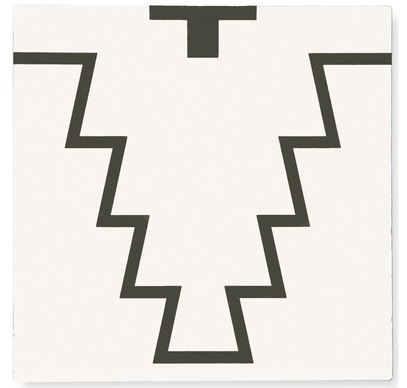 main sample image of White & Black Santa Fe Ceramic Tile