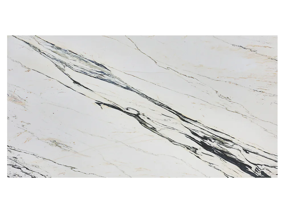 brand_install sample image of White Calacatta Black Marble Slabs 2CM / Lot T238A