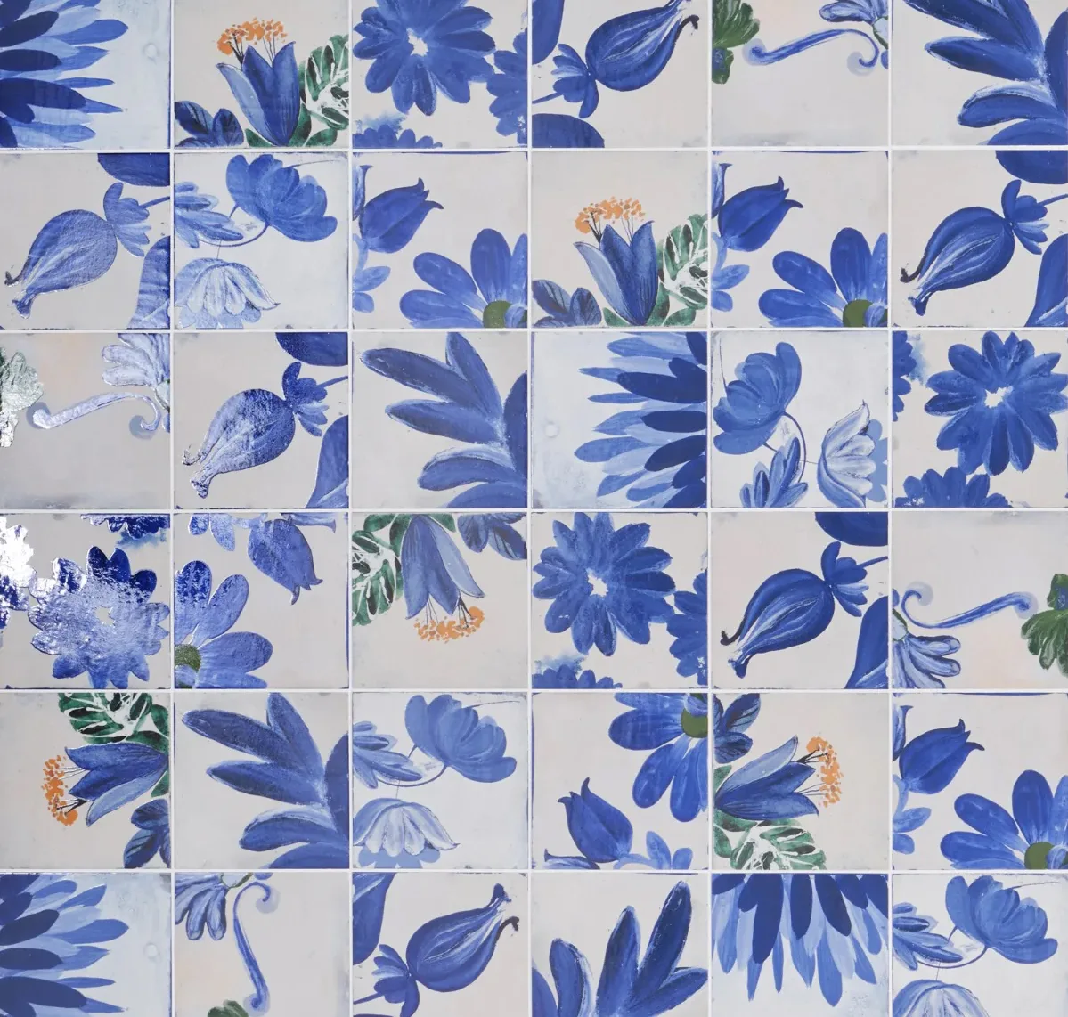 main sample image of Portobella Wilder by Angela Harris Decor Mural Porcelain Tile