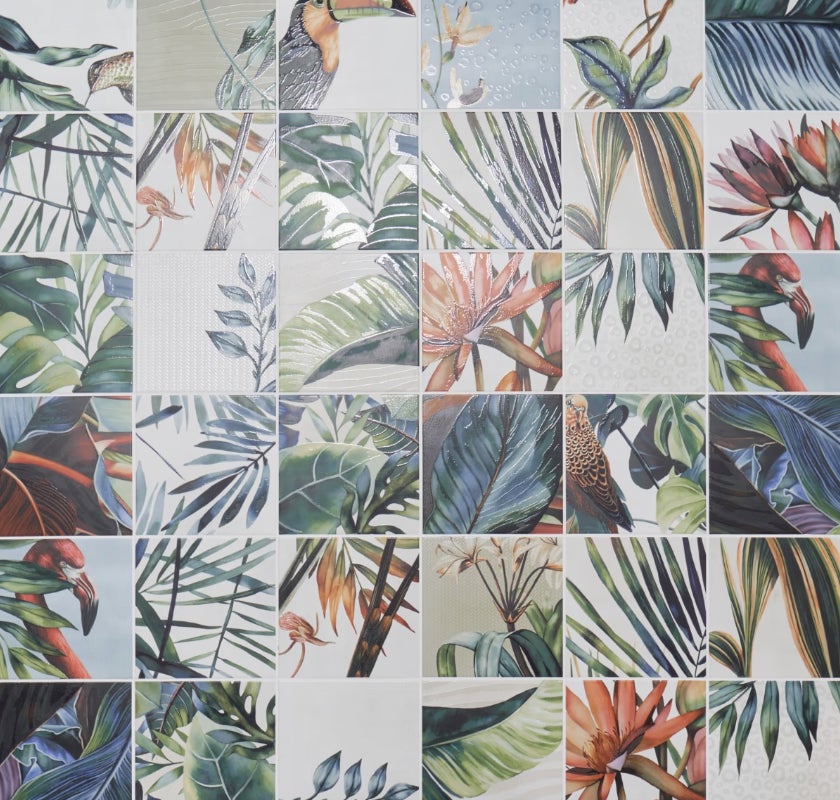 Wilder by Angela Harris Decor Mural Porcelain Tile | DesignShop