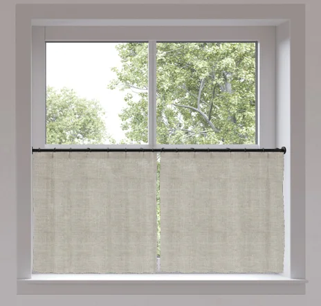main sample image of Driftwood Hues Box Pleat Café Curtains - Hues