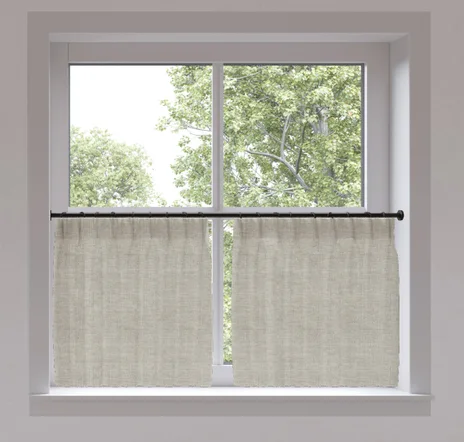 main sample image of Driftwood Hues Pinch Pleat Café Curtains - Hues