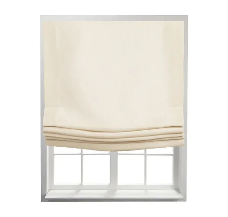 main sample image of Linen Relaxed Roman Shade in Linen Blend