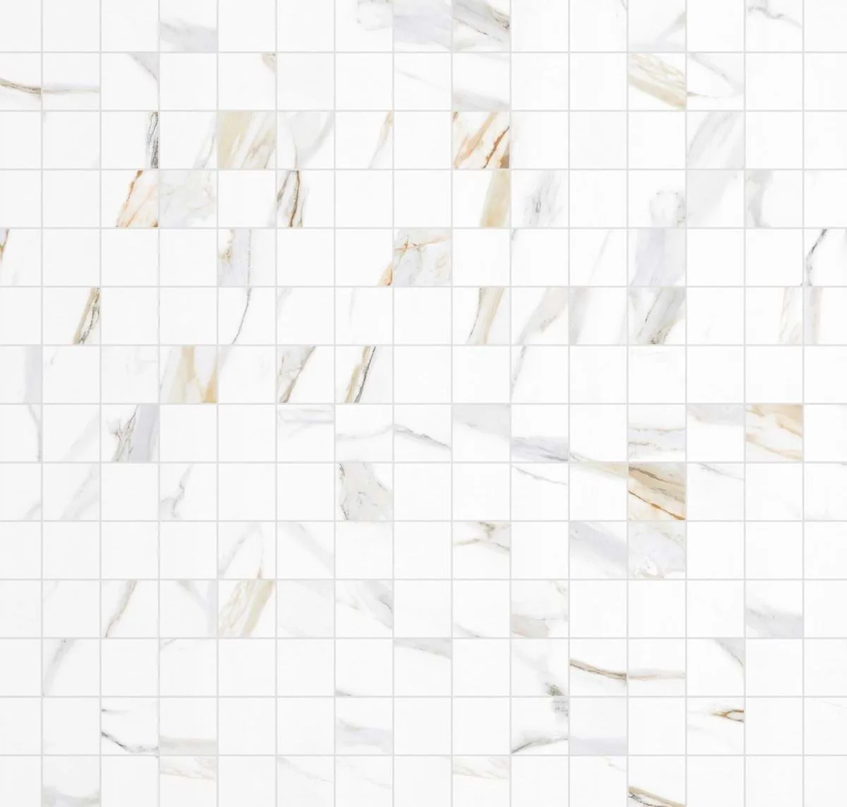 Minera Aurora Gold Mosaic Porcelain Tile