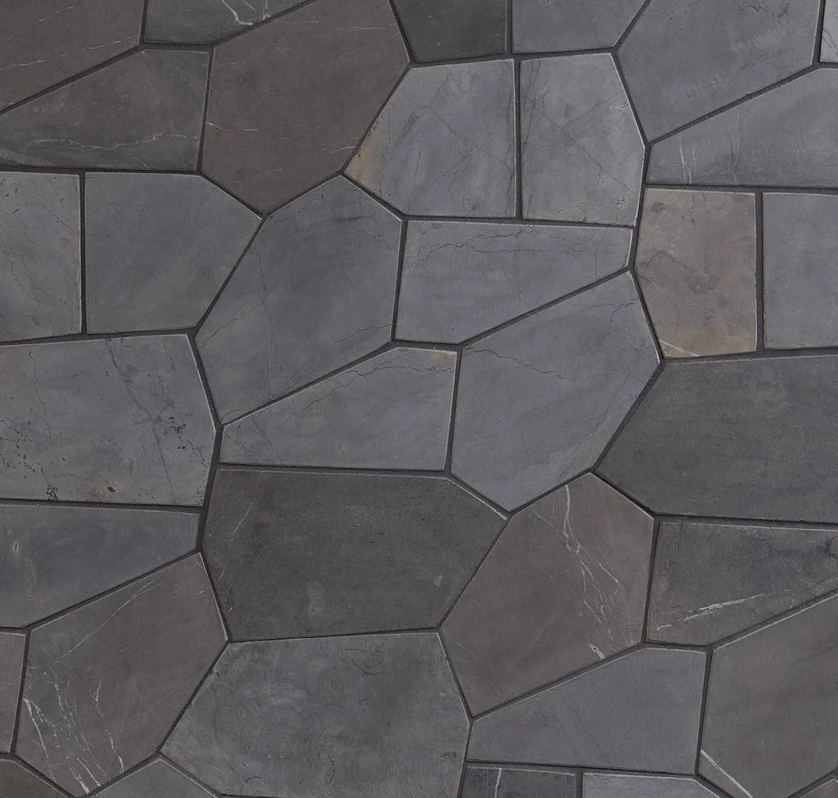 main sample image of Gray Nature Organica Java Dark Gray Marble Mosaic Tile
