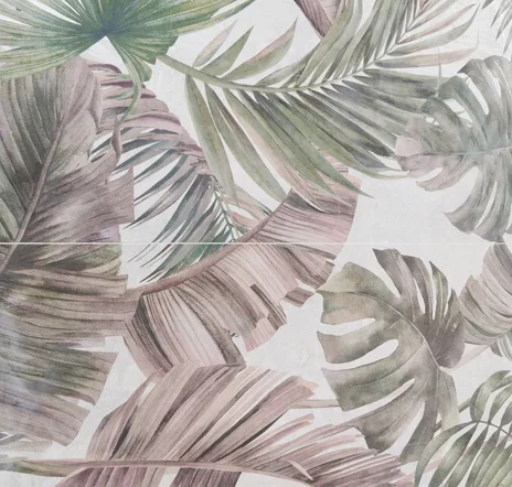 main sample image of Pink Monet Fancy Wall Pink and Green