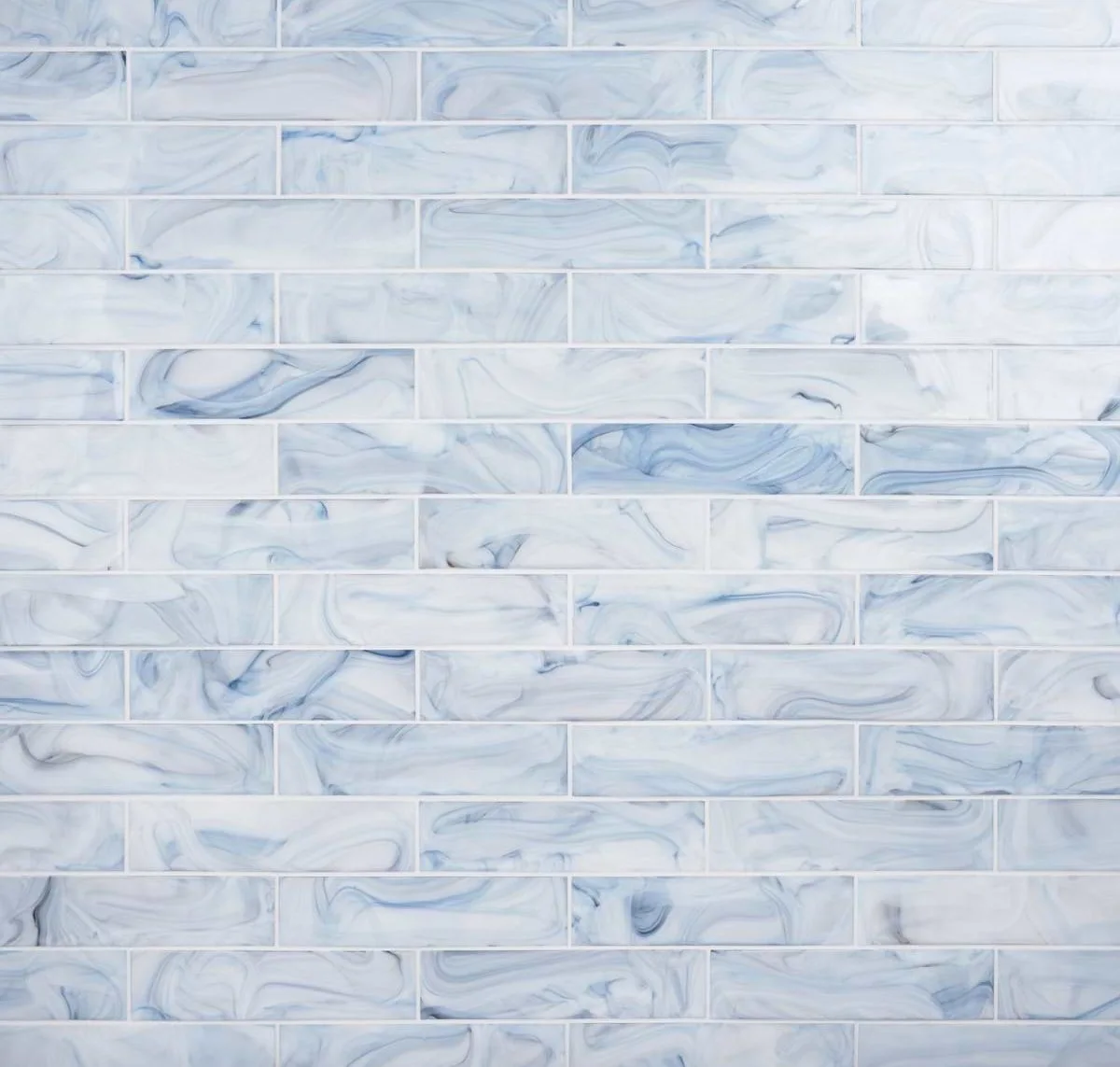 main sample image of Day Blue Alisa Subway Glass Tile