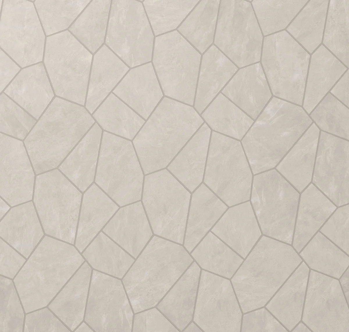 main sample image of Linen White Era Organic Pattern Mosaic Tile