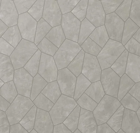 main sample image of Silver Gray Era Organic Pattern Mosaic Tile