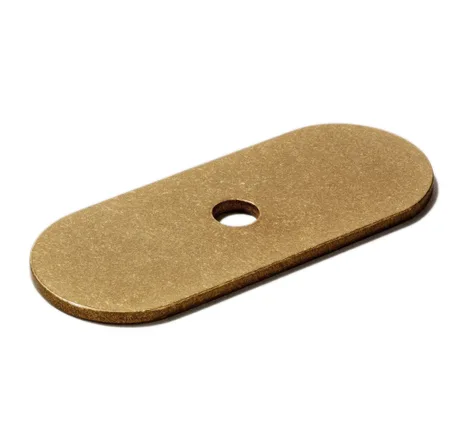 main sample image of Aged Brass Cohen Knob Backplate