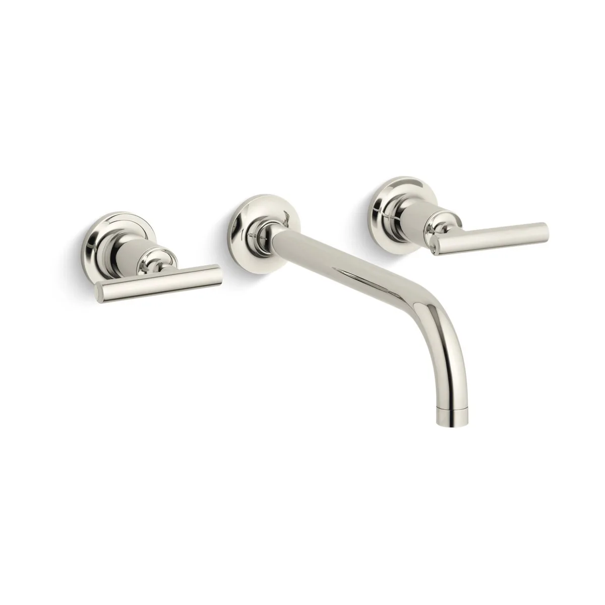 Purist® Wall-Mount Bathroom Sink Faucet Trim with Lever Handles, 1.2 GPM