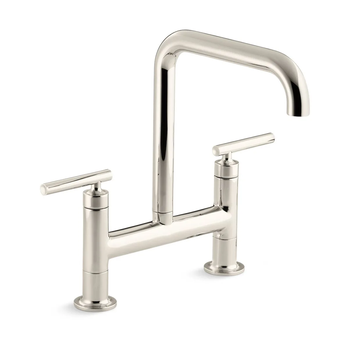 Purist® Two-Hole Bridge Kitchen Sink Faucet