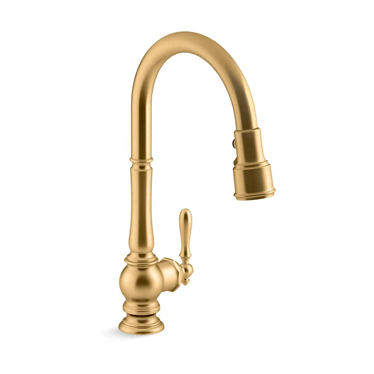 Artifacts® Pull-Down Kitchen Sink Faucet with Three-Function Sprayhead