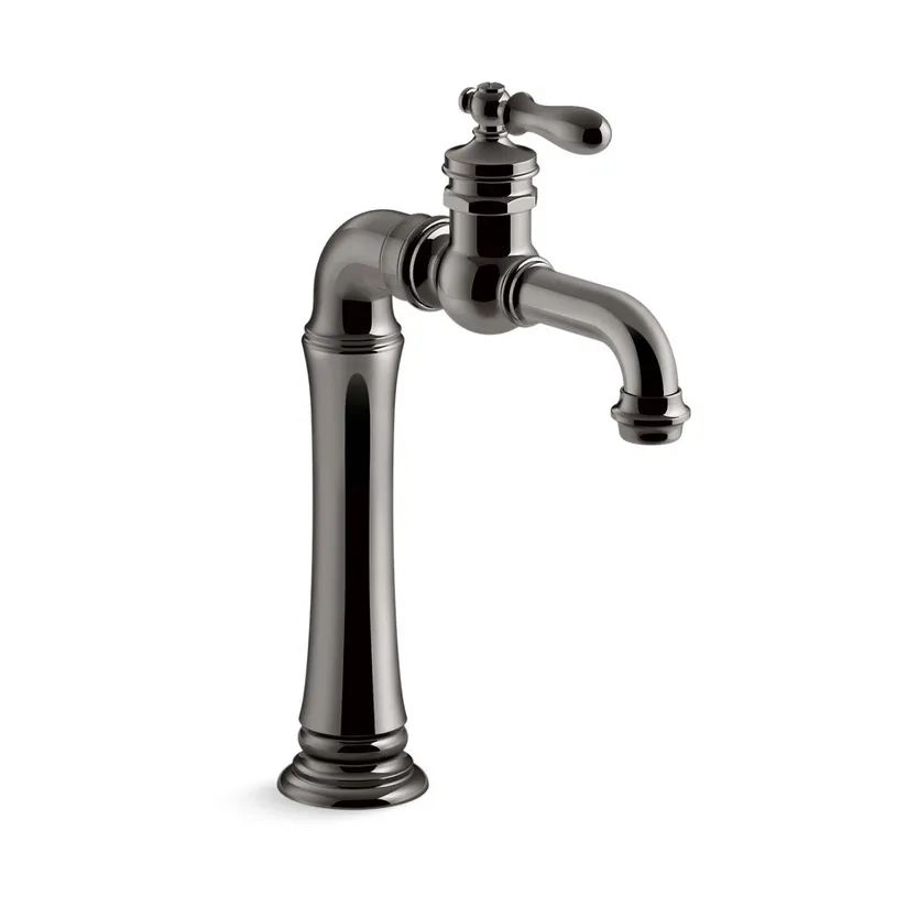KOHLER Artifacts Lever Bathroom Sink Faucet Handles in Vibrant Titanium