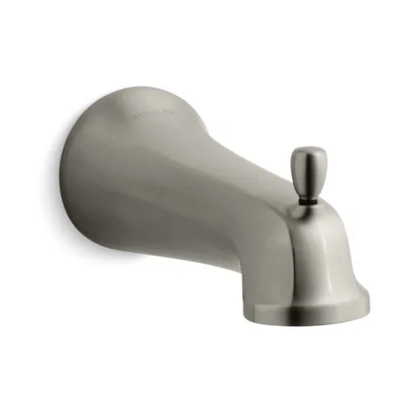 main sample image of Vibrant Brushed Nickel Bancroft® Wall-Mount Bath Spout with Diverter, Slip-Fit Connection