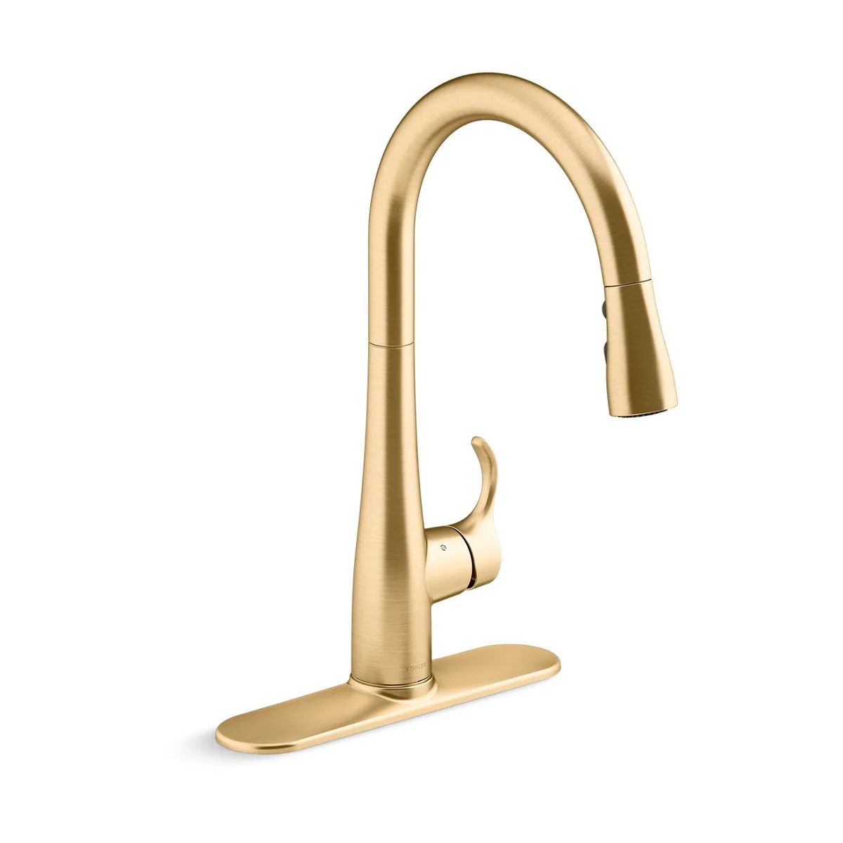 Simplice® Touchless Pull-Down Kitchen Sink Faucet with Three-Function Sprayhead