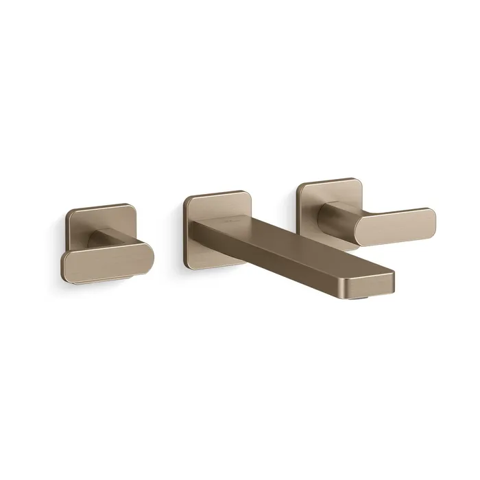 KOHLER Parallel Wall Mount Bath Spout in Vibrant Titanium