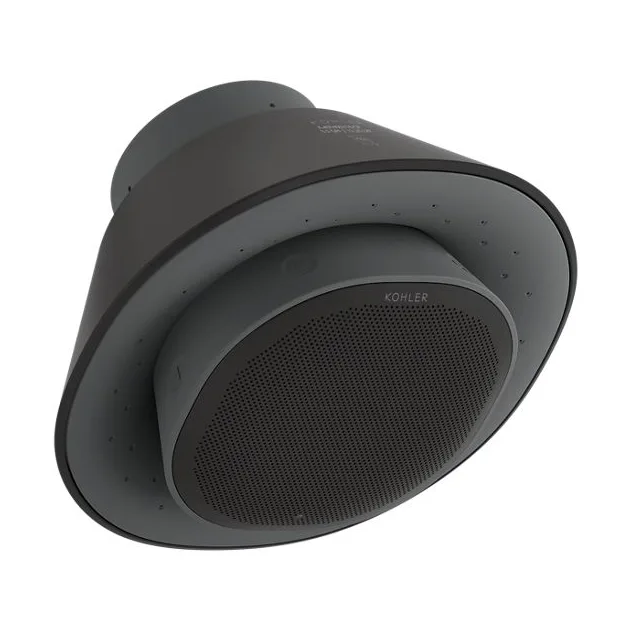 main sample image of Matte Black Moxie® Single-Function Showerhead and Wireless Speaker with Amazon Alexa, 1.75 GPM